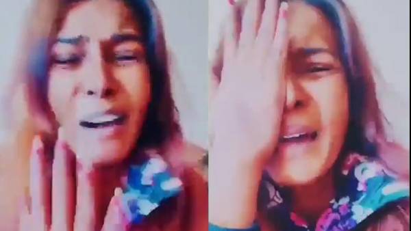 கைதின்போது அழுது ஆர்ப்பாட்டம் 