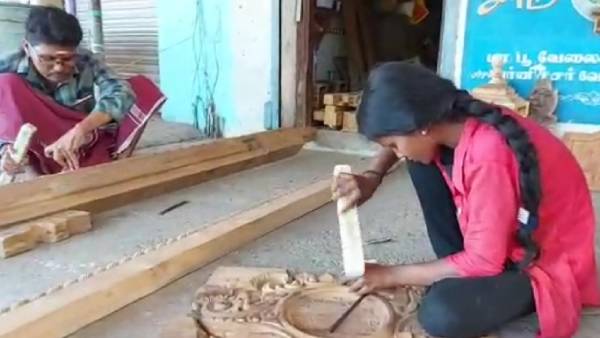 மர வேலைப்பாடு 