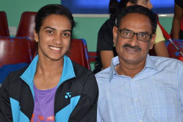 பிவி சிந்துவின் தந்தை ரமணா