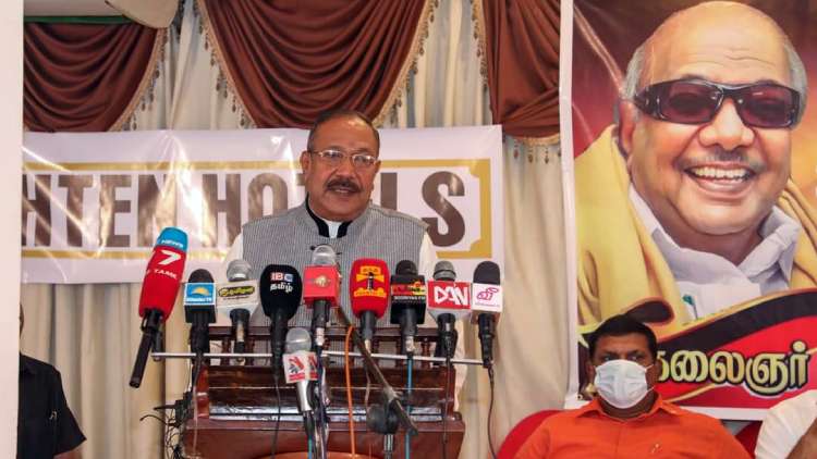 DMK to continue its fight for Eelam Tamils Right, says Rauff Hakeem DMK to continue its fight for Eelam Tamils Right, says Rauff Hakeem