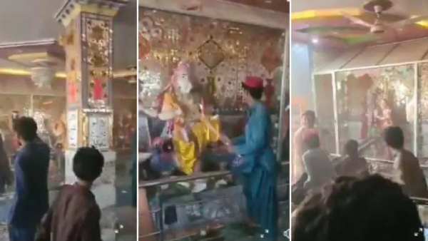 இந்து கோயில் மீது தாக்குதல்