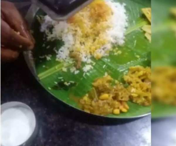 Lizard in meals customer gave police complaint to famous Hotel in Chennai Chromepet 