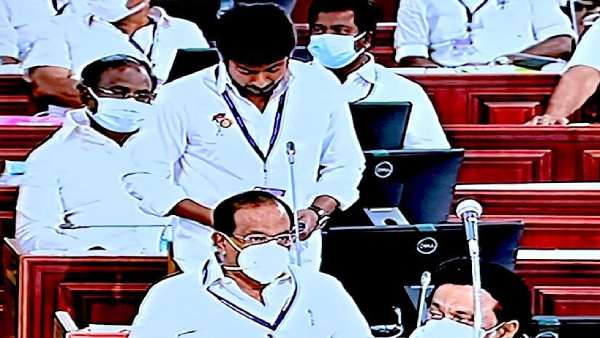  உதயநிதி ஸ்டாலின் முதல் பேச்சு