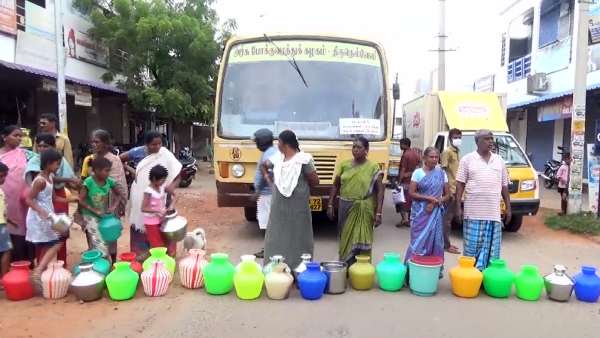 5 நாட்களாக தண்ணீர் இல்லை 
