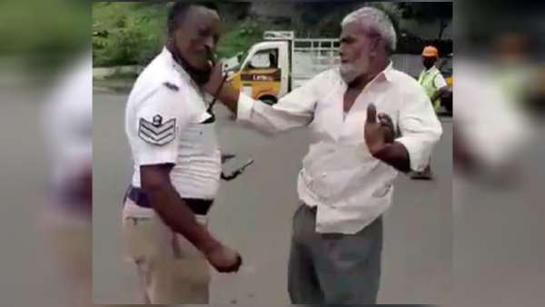 டிரைவர் அடிதடி 