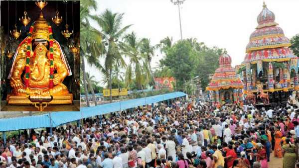 Ganesh Chaturthi Festival: 2021: Pillaiyarpatti Temple Therottam, Kajamuga Surasamaharam cancelled Ganesh Chaturthi Festival: 2021: Pillaiyarpatti Temple Therottam, Kajamuga Surasamaharam cancelled