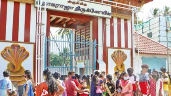 கோவில்களில் பக்தர்கள் தரிசனம் 