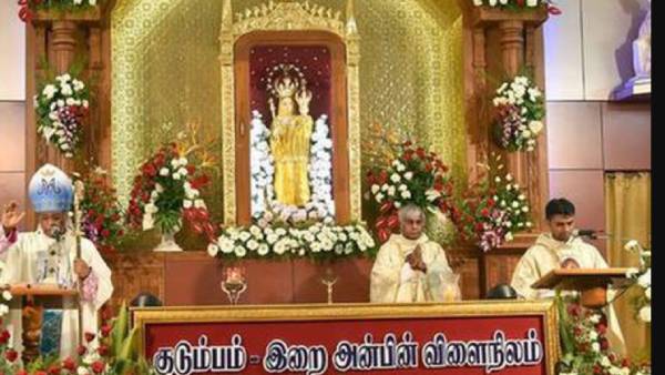 Chennai Besant Nagar Velankanni Matha church Festival 