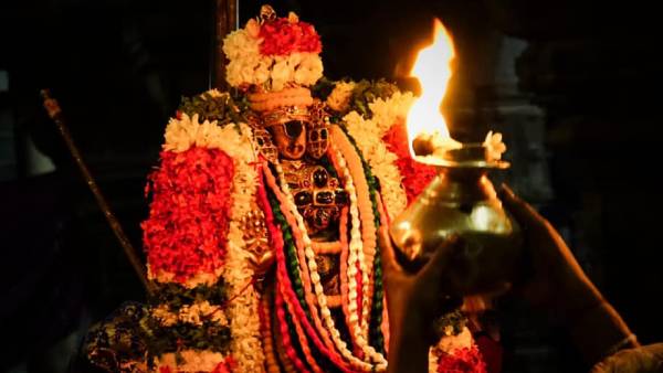 Srirangam Ranganathar Temple Pavithrorchavam : Namperumal who saw the rice 
