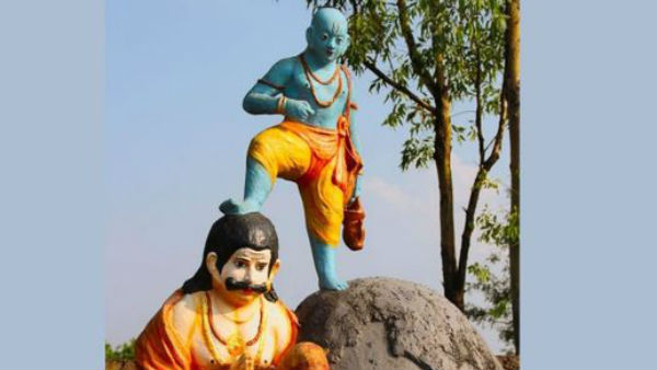 மூன்றடி மண் கேட்ட வாமனன்