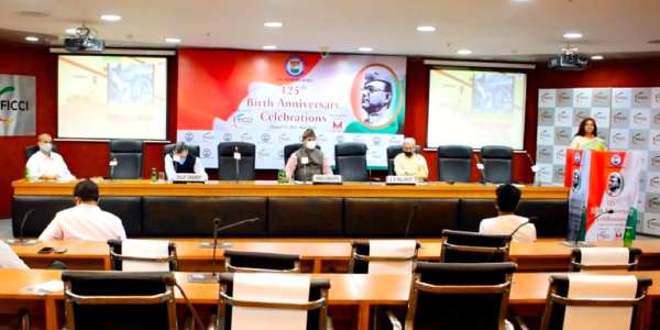 India is celebrating the 125th birth anniversary year and INA Trust done a program 