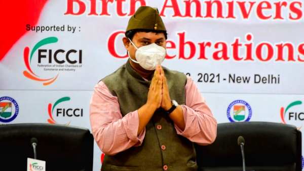 India is celebrating the 125th birth anniversary year and INA Trust done a program 