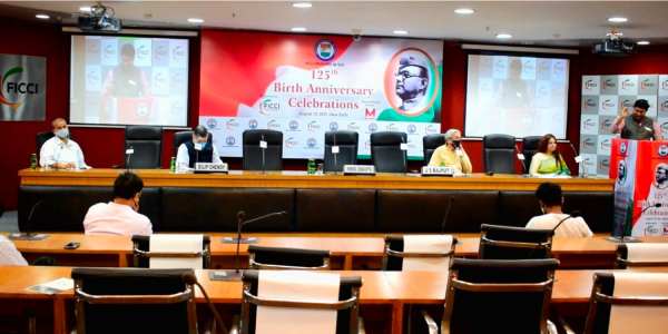 India is celebrating the 125th birth anniversary year and INA Trust done a program 