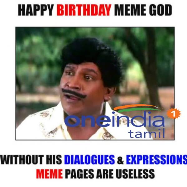 Viral memes collection on actor Vadivelu birthday