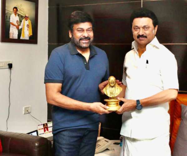 சிரஞ்சீவி ஸ்டாலின் சந்திப்பு சிரஞ்சீவி ஸ்டாலின் சந்திப்பு