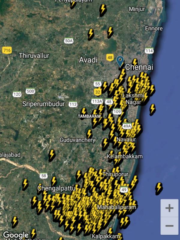 தமிழ்நாட்டில் பரவலாக மழை