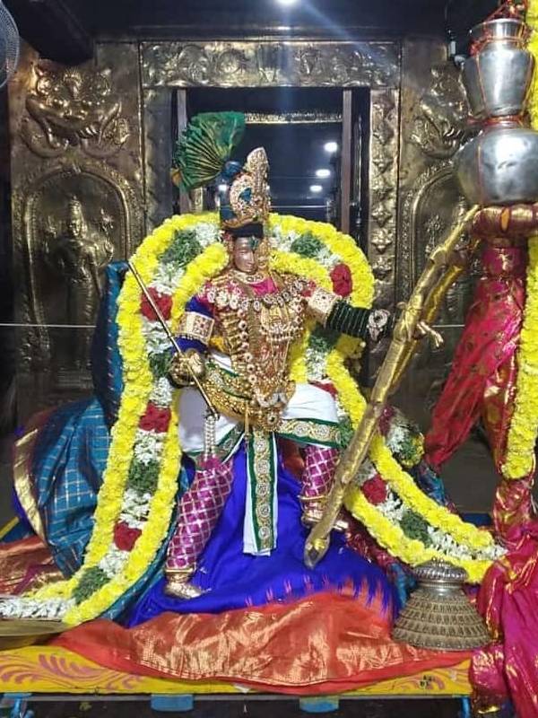  Srirangam Ranganathar Temple Krishna Jayanthi Uriyadi Festival - Namperumal Purappadu 