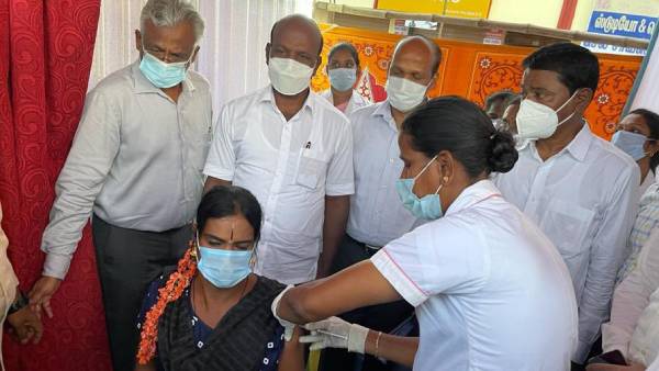 Corona mega vaccine camp: 24 lakh vaccine record beyond the record - Ma. Subramanian Corona mega vaccine camp: 24 lakh vaccine record beyond the record - Ma. Subramanian