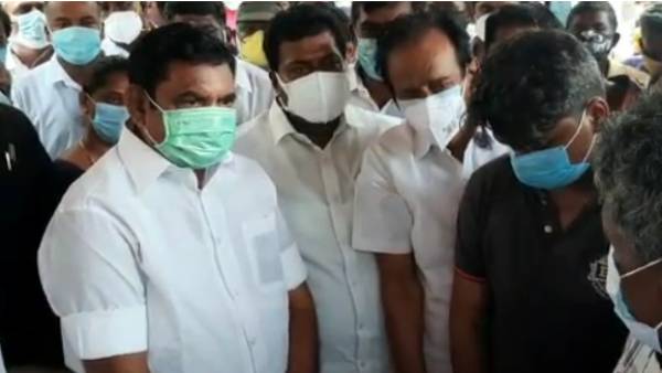 ஆறுதல் தெரிவித்த முன்னாள் முதல்வர் 