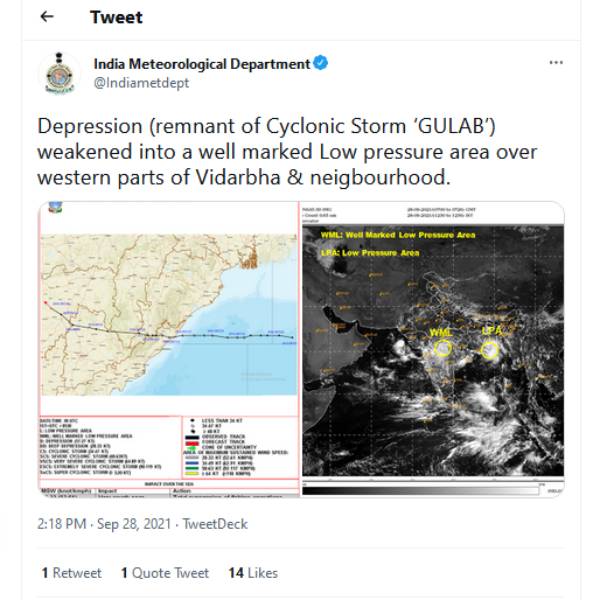 கஜா புயல் போலவே... 