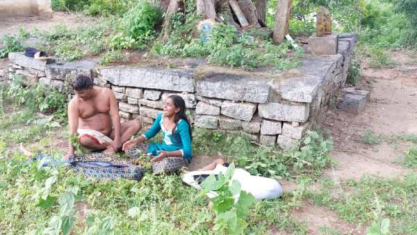 Children die in accident ...Couple decides to die..husband who saved his wife at the last moment