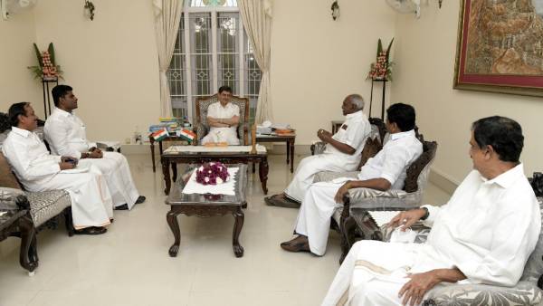 ஆளுநருடன் சந்திப்பு
