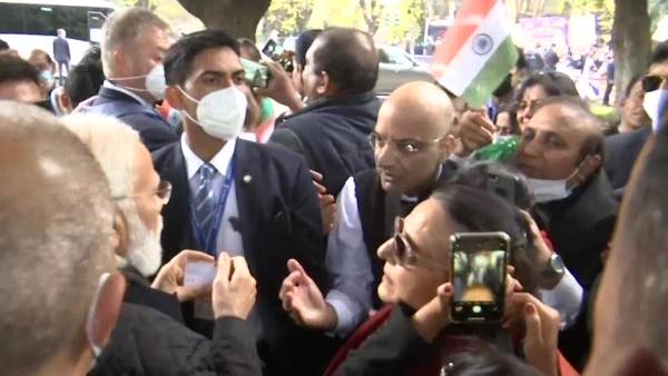 ரோமில் பிரதமர் மோடி 