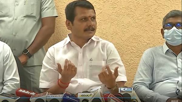 பதிலடி கொடுத்த செந்தில் பாலாஜி பதிலடி கொடுத்த செந்தில் பாலாஜி