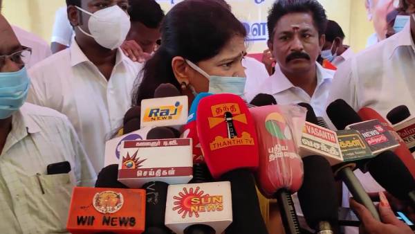 கனிமொழி பதிலடி 