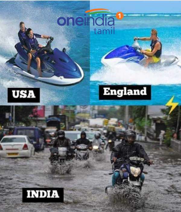 Viral memes collection on rain