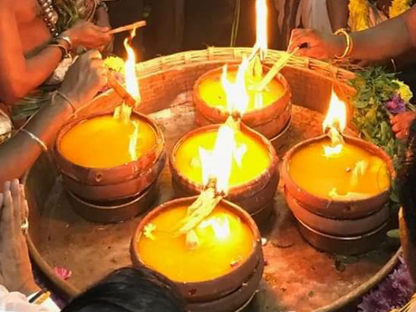 சமையல் அறையில் தீபம் 