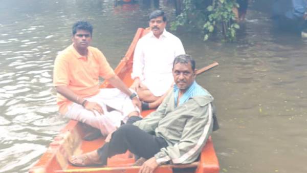 அண்ணாமலை படகு பயணம்