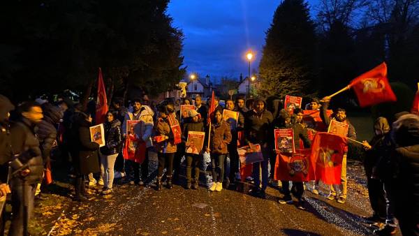 கிளாஸ்கோவில் கோத்தபாய எதிர்ப்பு கிளாஸ்கோவில் கோத்தபாய எதிர்ப்பு