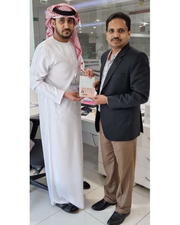 UAE DMK organizer SS Meeran gets Golden Visa and meet CM MK Stalin