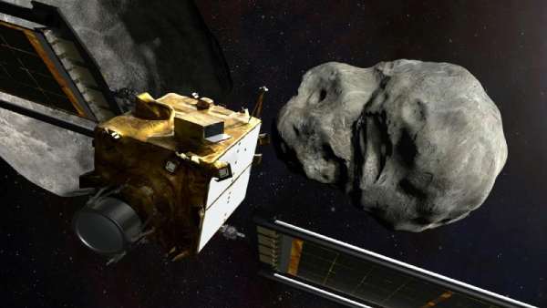 ராக்கெட்டில் விண்கலம் 