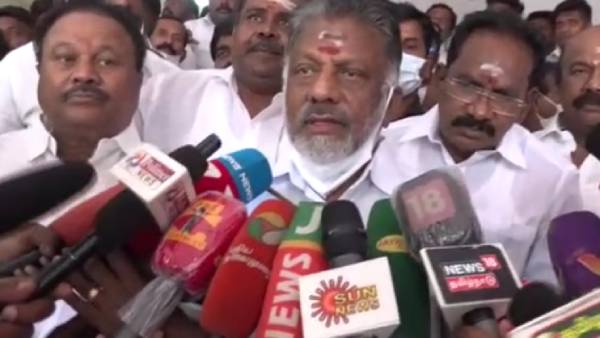 ஓபிஎஸ் மீட்டிங் 