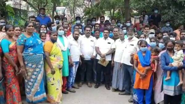  500 குடும்பங்கள் வசிக்கும் பகுதி 