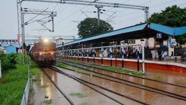 Due to heavy rain in Chennai, many trains were rescheduled