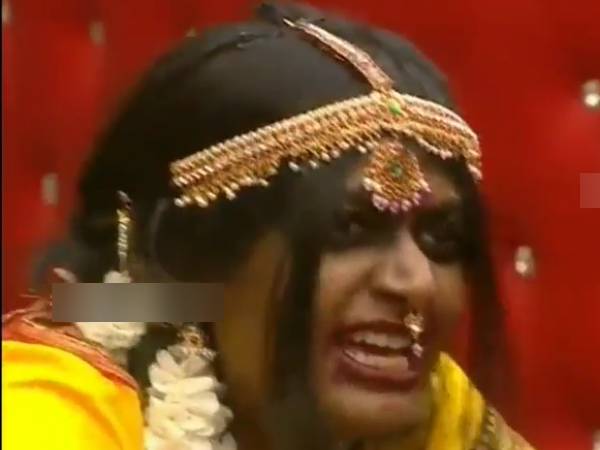 சந்திரமுகியாக மாறிய இசைவாணி