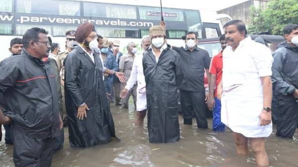 முதல்வர் மு.க.ஸ்டாலின் ஆய்வு 