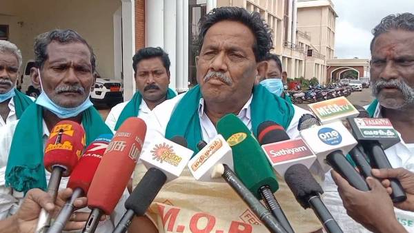 விவசாயிகள் வெளிநடப்பு 
