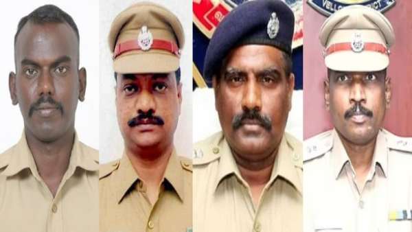 நான்கு மாவட்ட எஸ்.பிக்கள் இடமாற்றம் அந்தரத்தில் நான்கு மாவட்ட எஸ்.பிக்கள் இடமாற்றம் அந்தரத்தில்