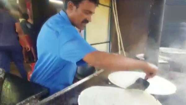 Dosa for Rs.1 at Trichy Hotel following the release of Annatha movie 