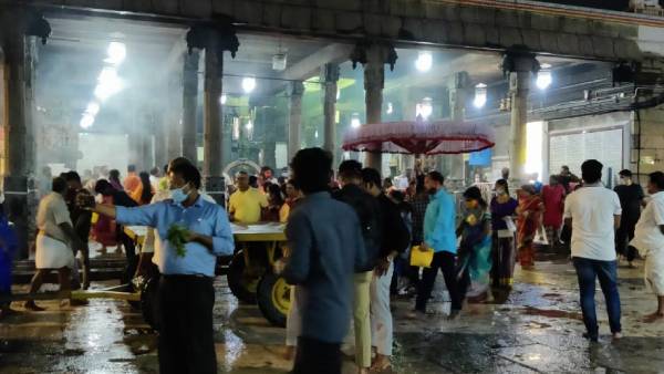Karthigai deepam Festival - Mylapore Kabali temple madurai Meenakshi Temples lakhs deepam 