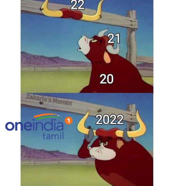 Viral memes collection on newyear 2022