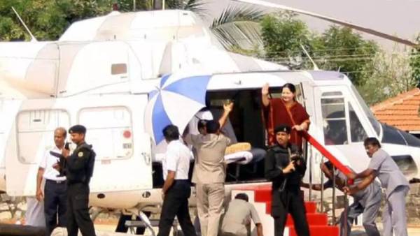 ஜெயலலிதா ஹெலிகாப்டர் 