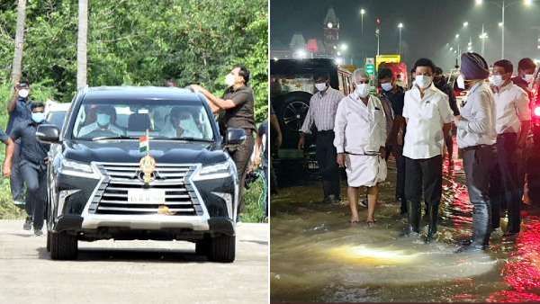 கள ஆய்வில் மு.க. ஸ்டாலின் 