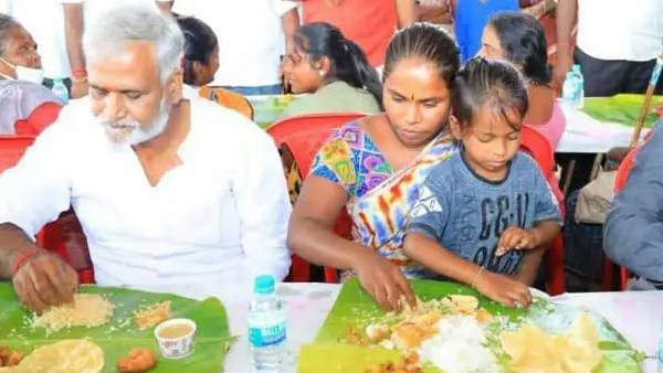 அமைச்சர் சேகர்பாபு செய்த செயல் அமைச்சர் சேகர்பாபு செய்த செயல்