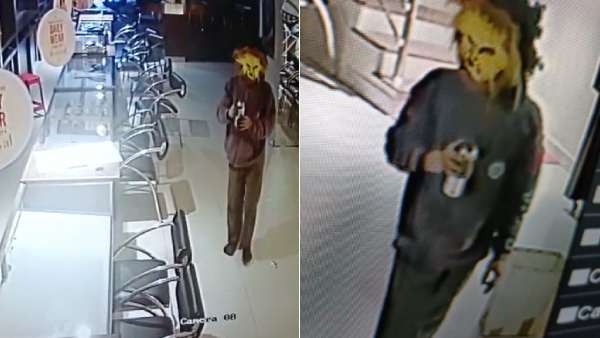 கடைக்குள் புகுந்த கொள்ளையன் 