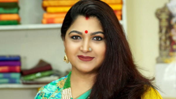 குஷ்புவுக்கு பாராட்டு 